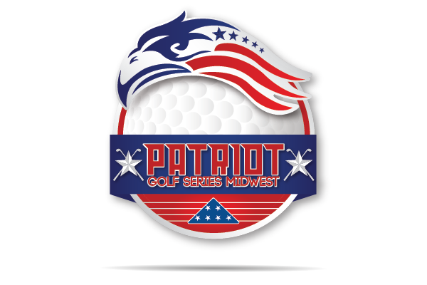 Patriot Golf Series Logo Design nwi logo design patriot golf series logo
