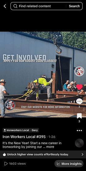 Ironworkers TikTok (1)